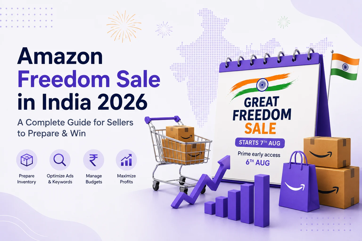 Amazon Great Freedom Sale 2026 seller preparation checklist for Indian sellers - eComSuite